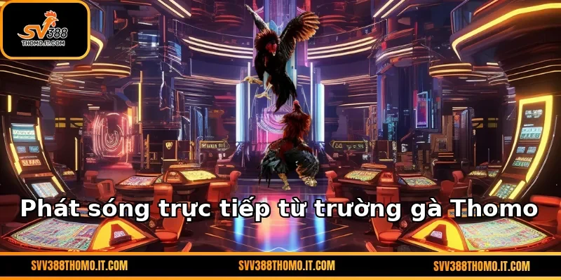 Phát sóng trực tiếp từ trường gà Thomo