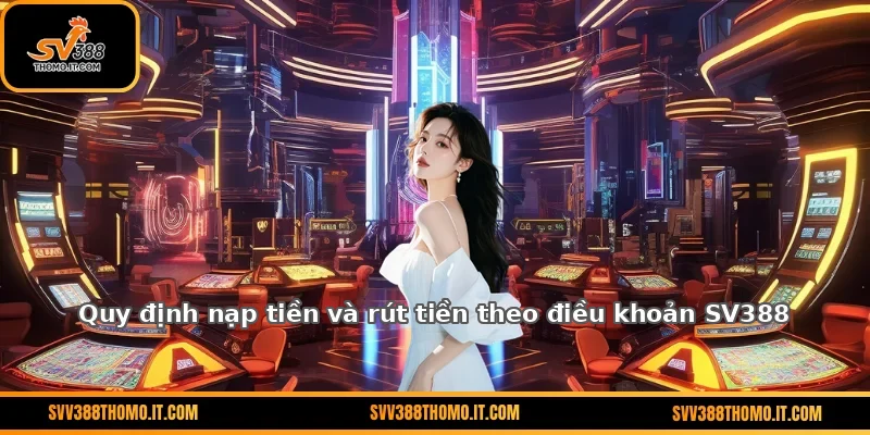 Quy định nạp tiền và rút tiền theo điều khoản SV388