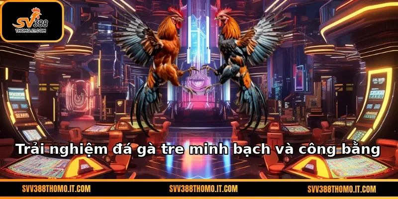 Trải nghiệm đá gà tre minh bạch và công bằng